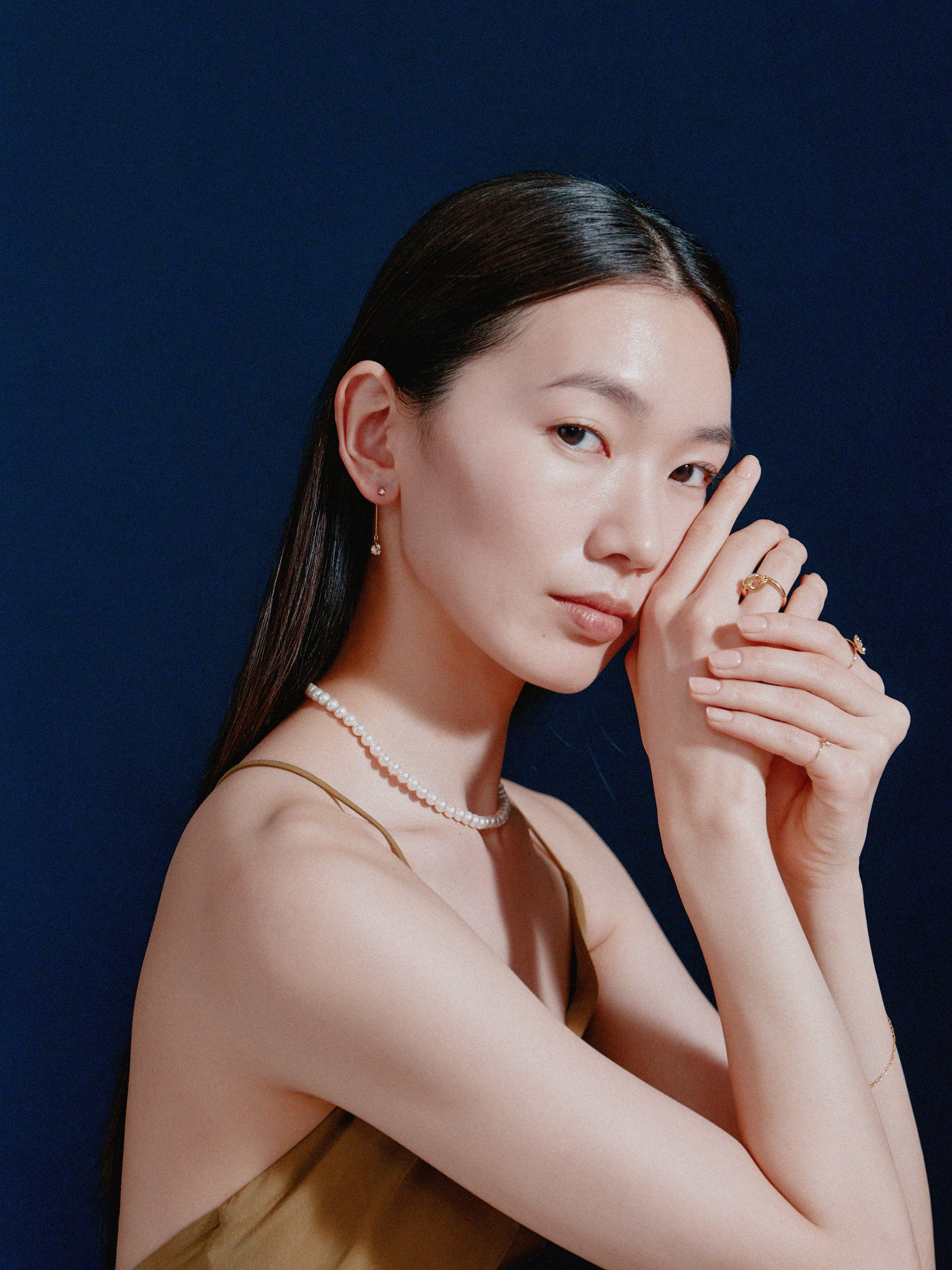 ロンデルボールバックキャッチピアス