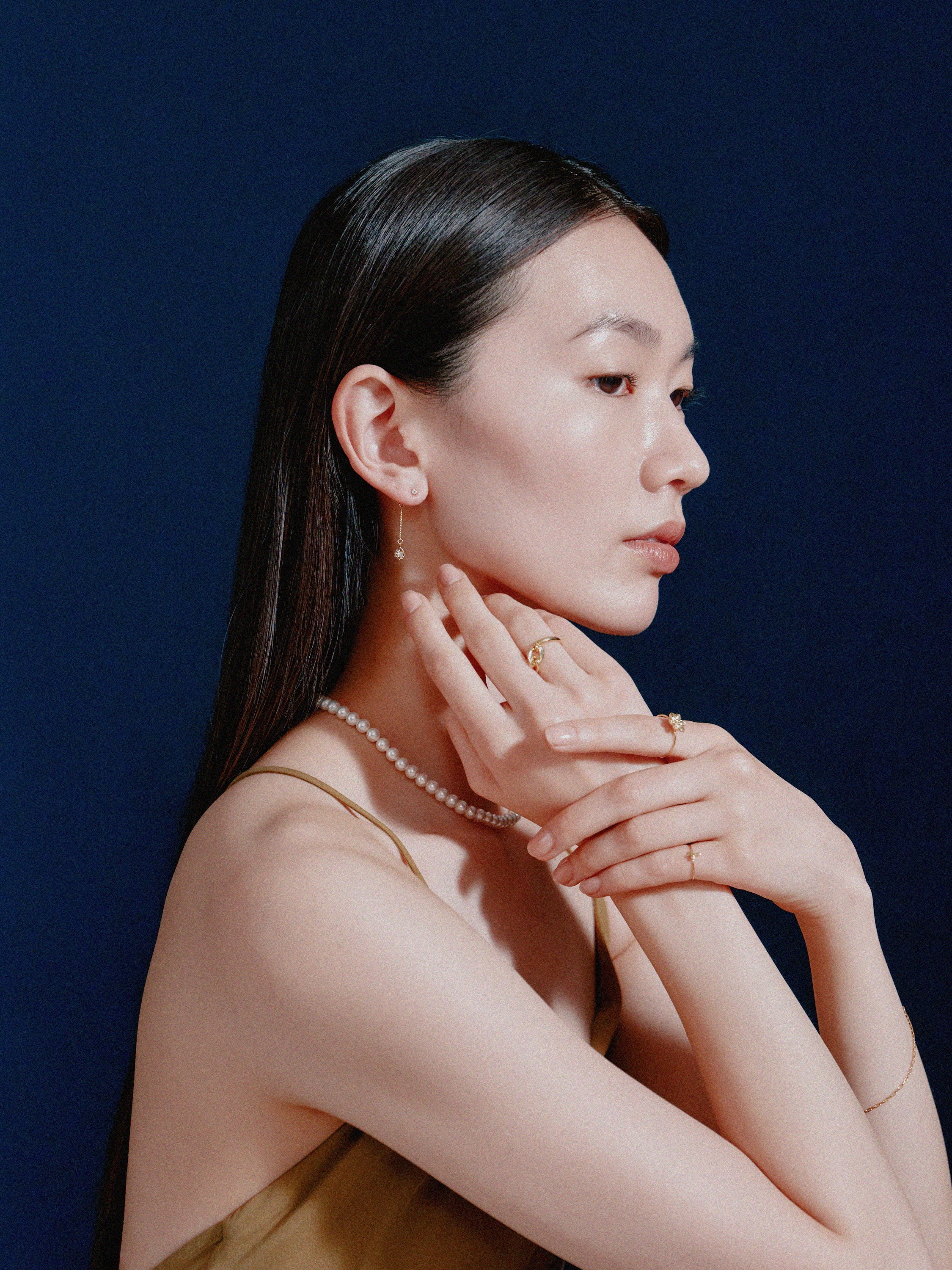 ロンデルボールバックキャッチピアス