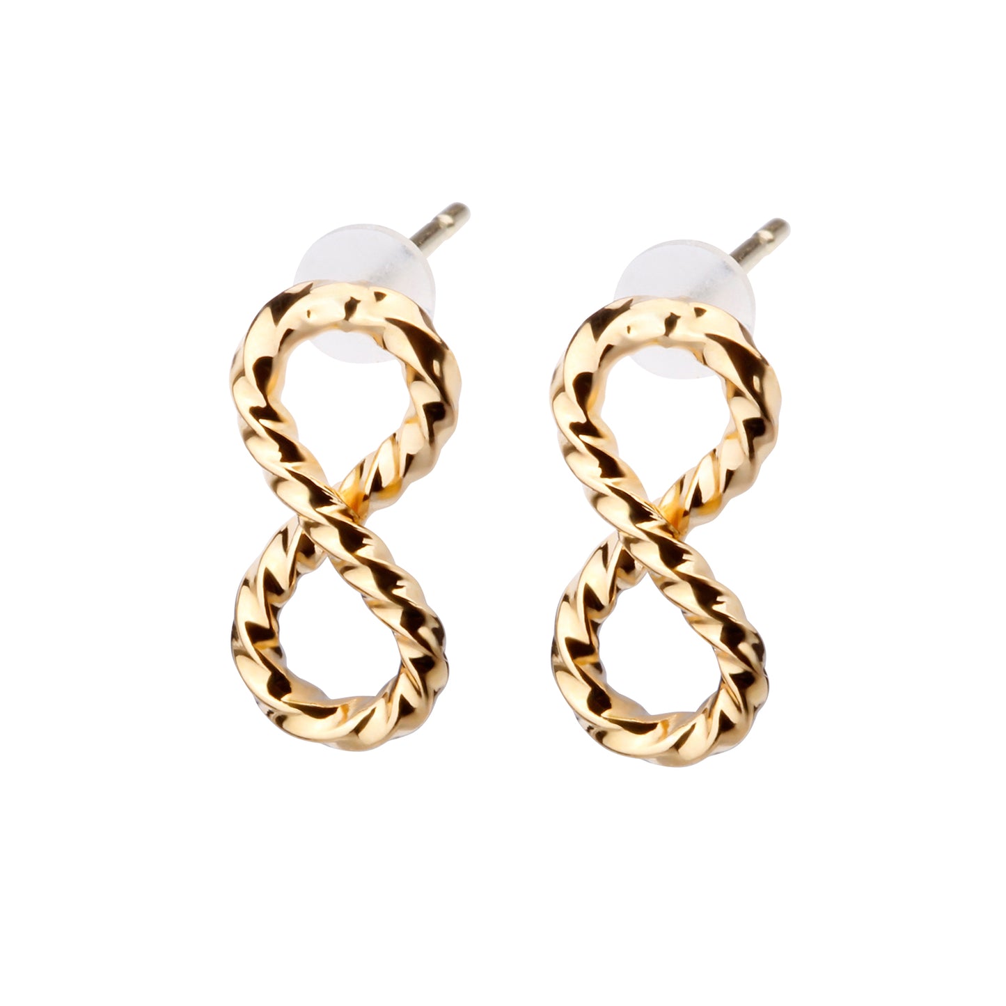 K18post インフィニティピアス