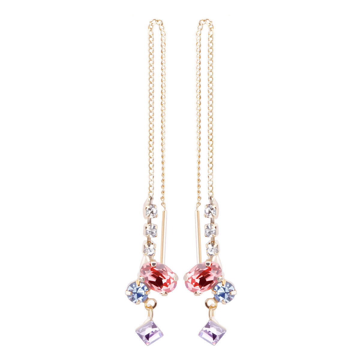 Preciosa Crystals リュミエールアメリカンピアス