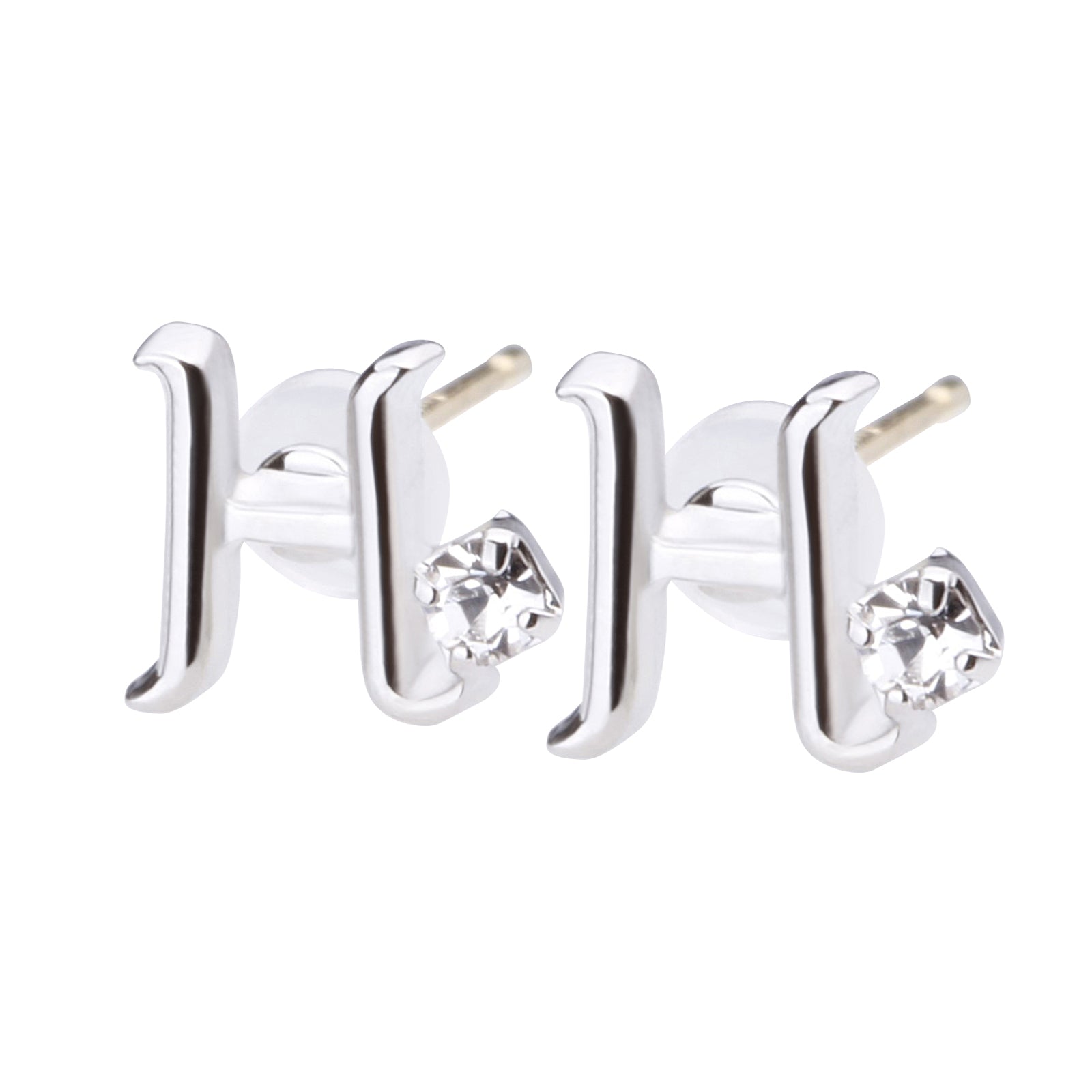 K18post イニシャルピアス