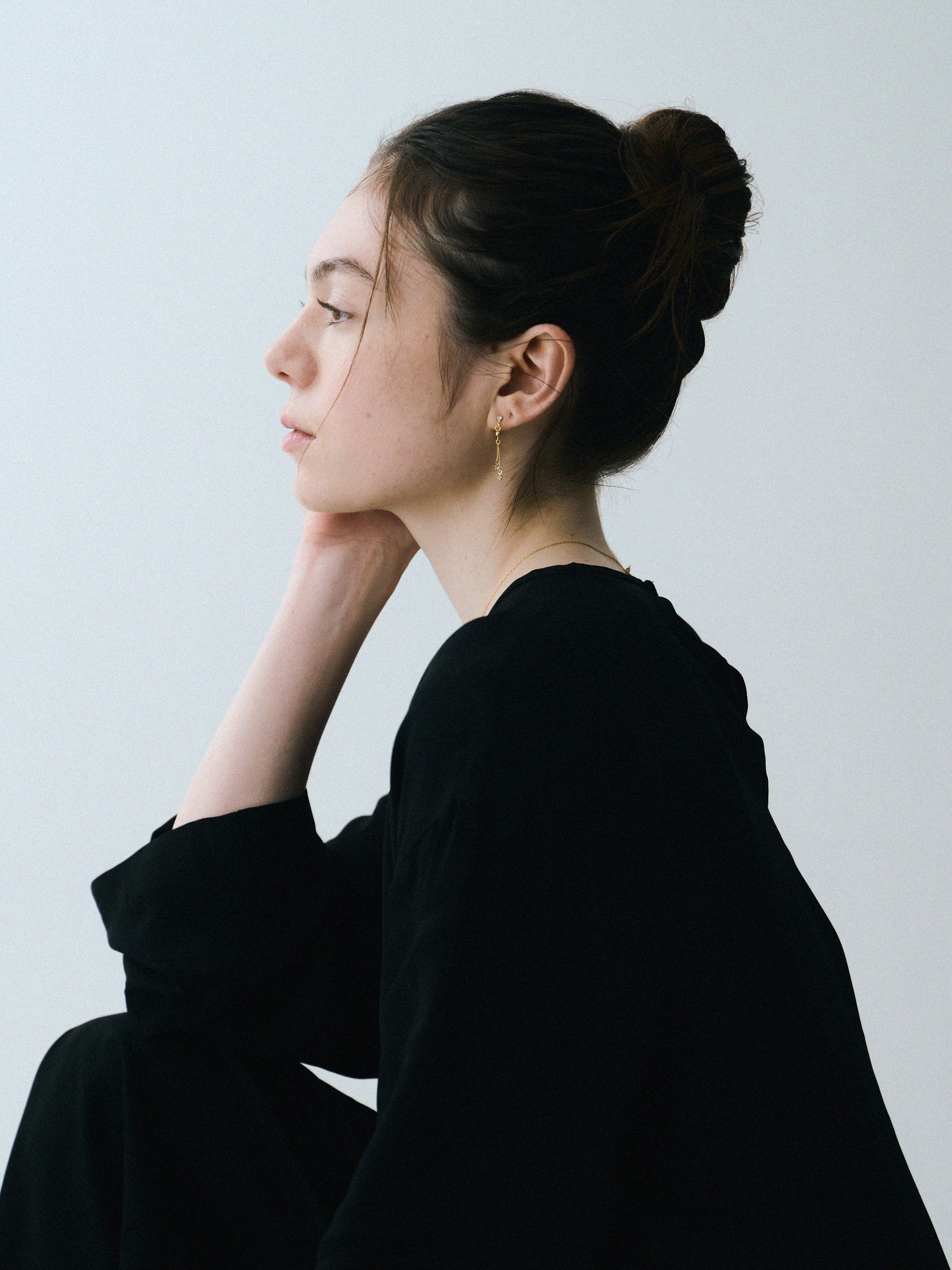 K18post フリンジライクピアス