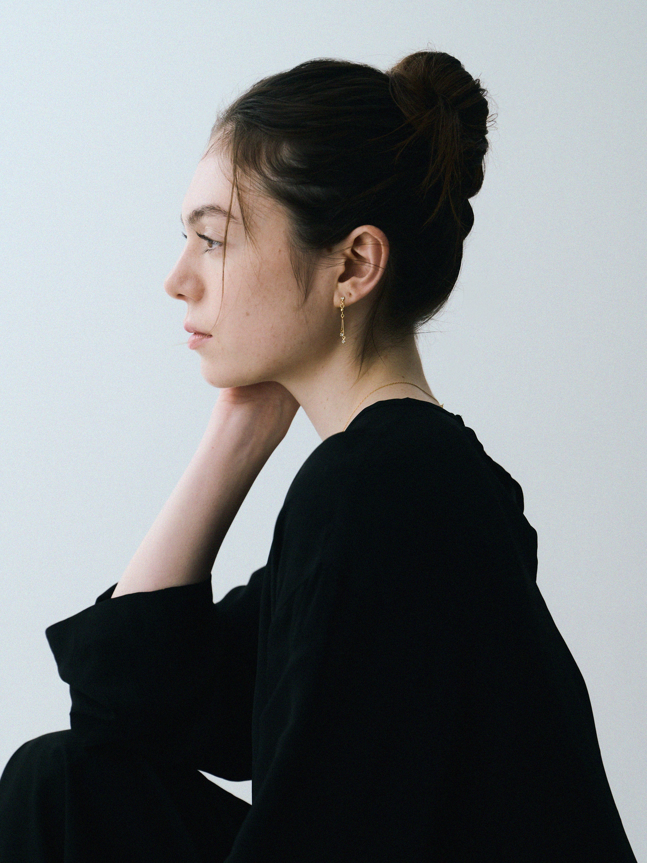 K18post フリンジライクピアス