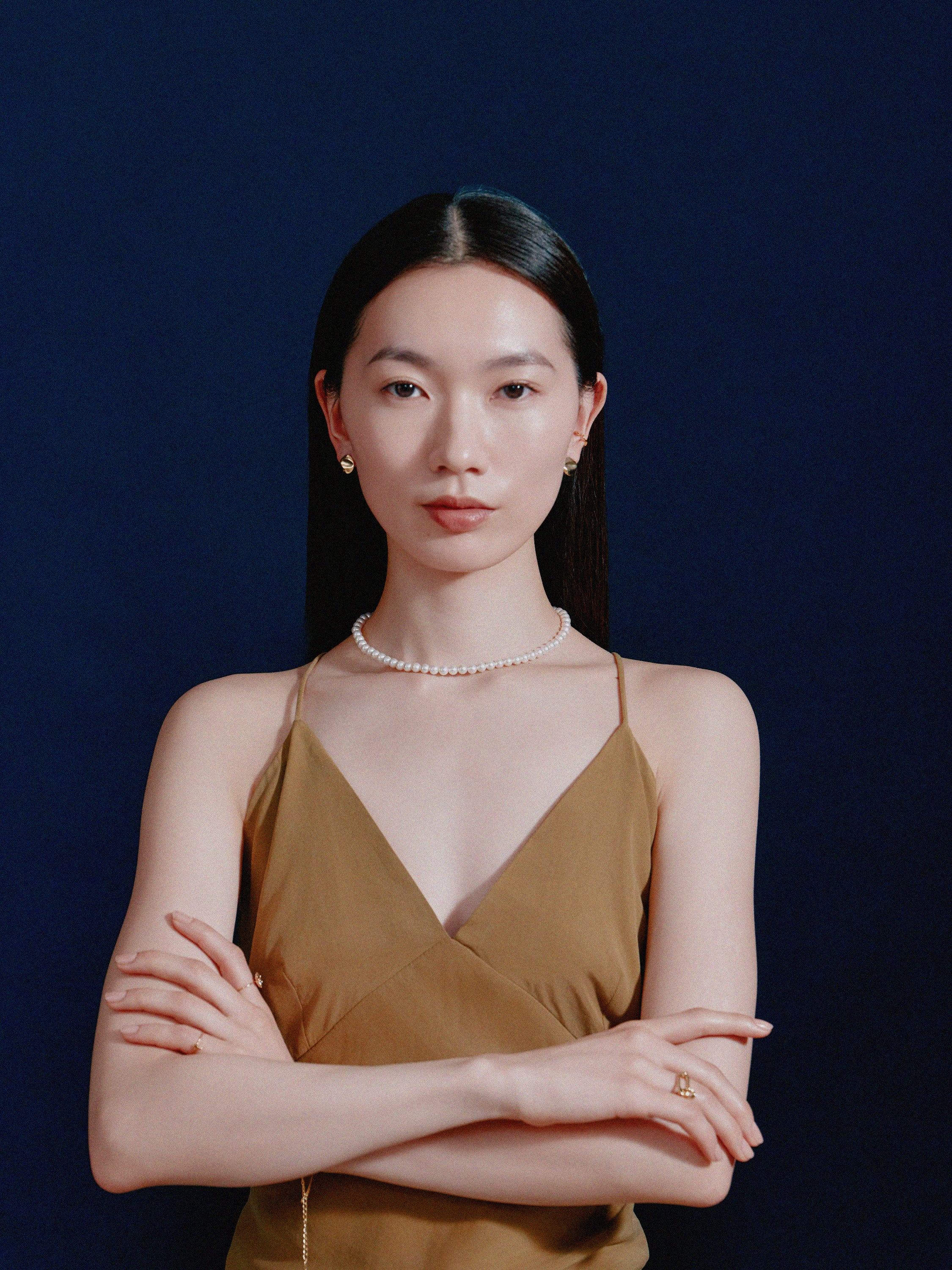 K18post プレートピアス