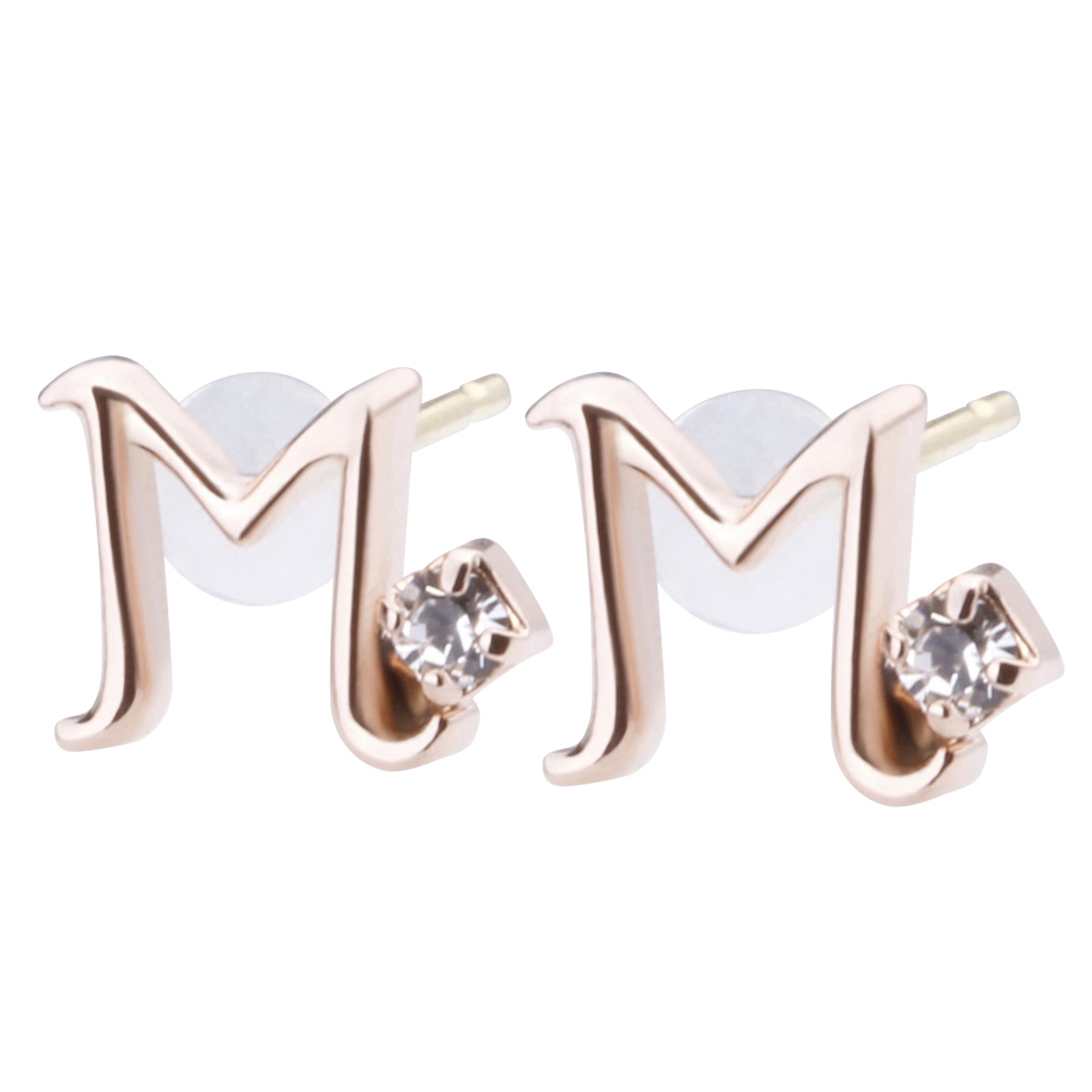 K18post イニシャルピアス