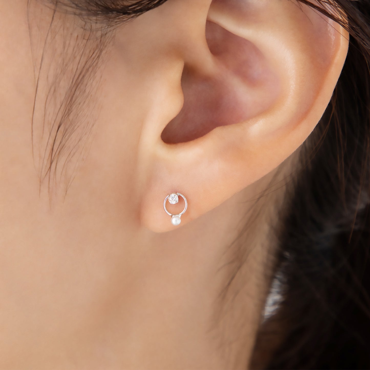 サークルプチピアス