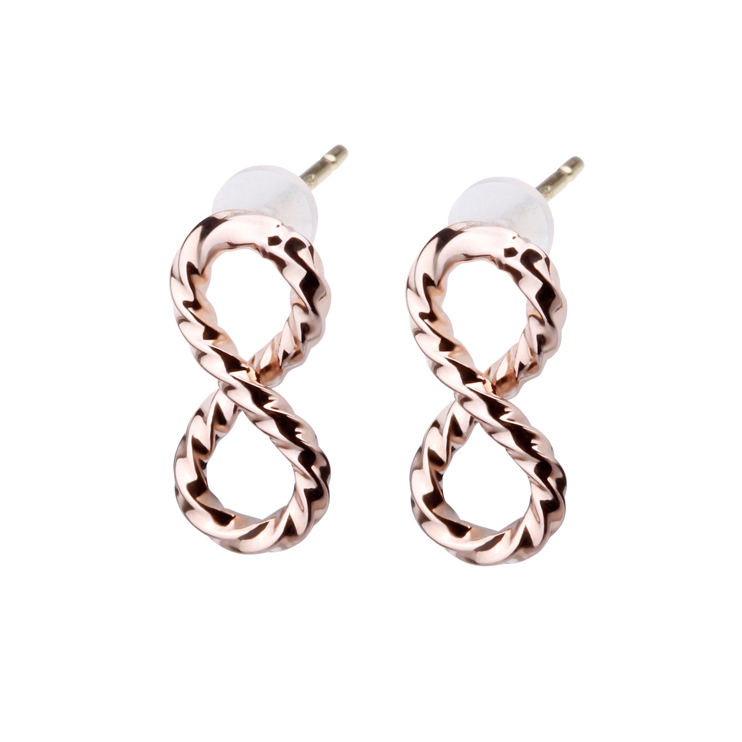 K18post インフィニティピアス