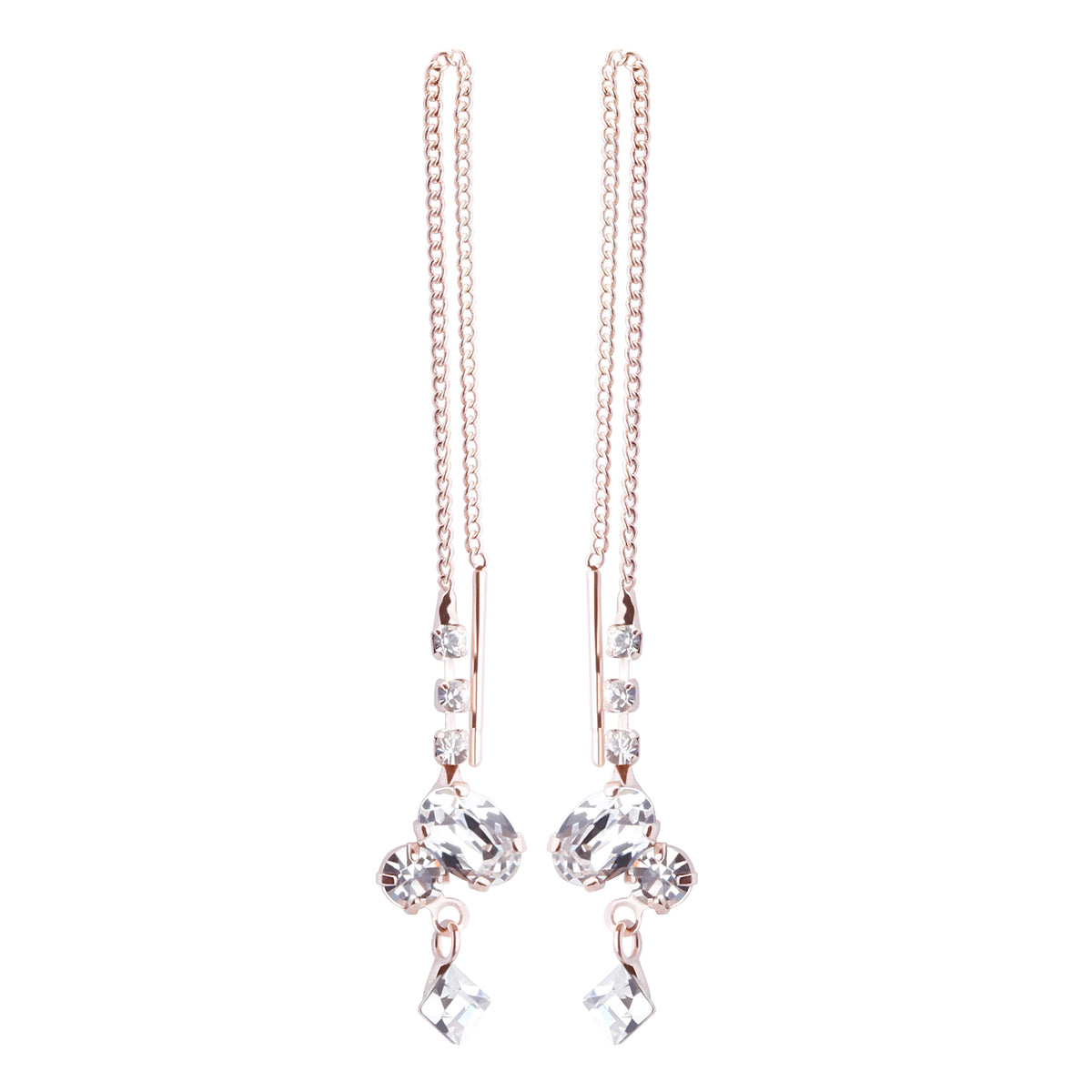 Preciosa Crystals リュミエールアメリカンピアス