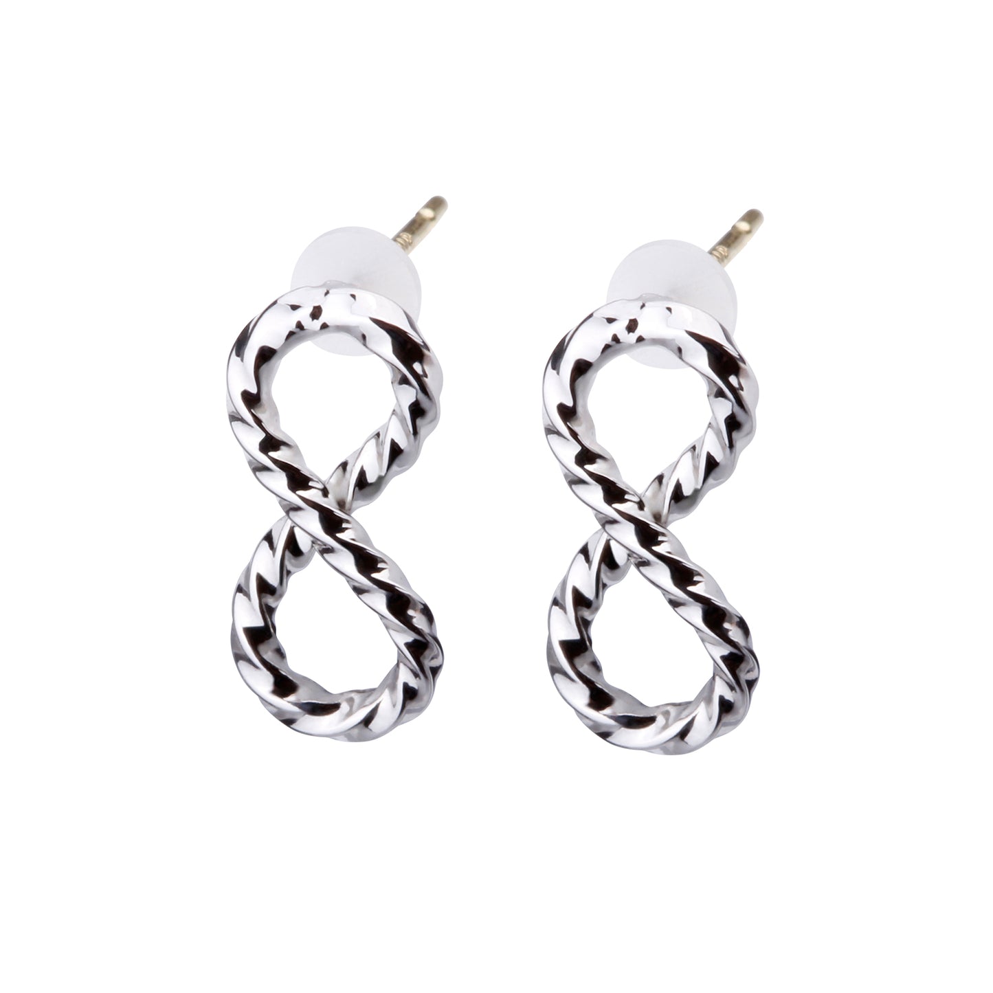 K18post インフィニティピアス