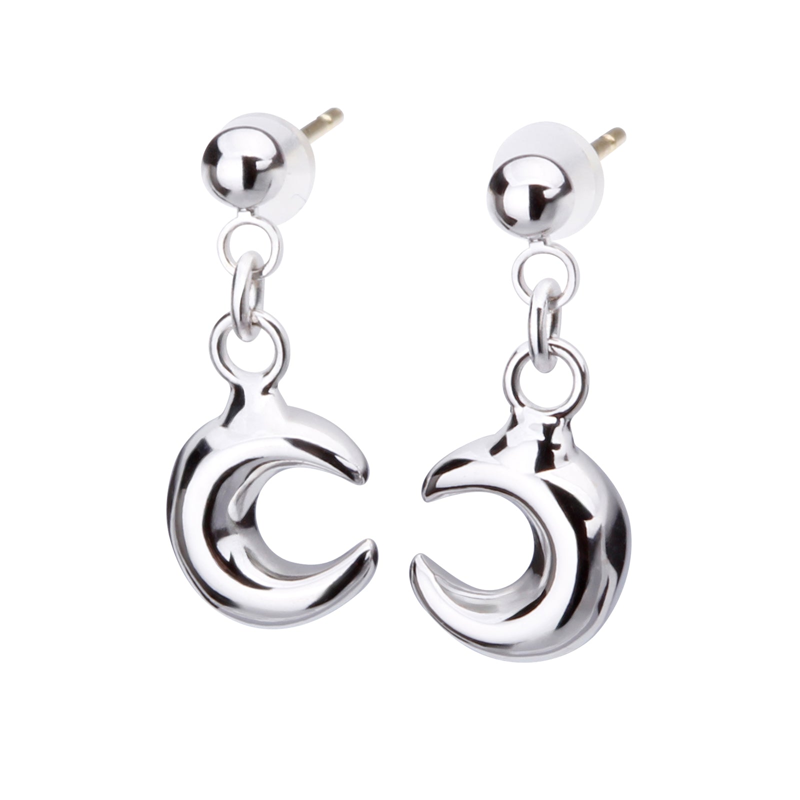 K18post クレセントピアス