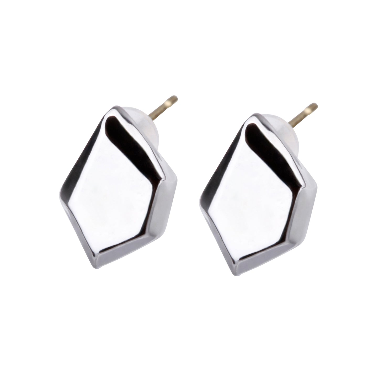 K18post クラフトペンタゴンピアス