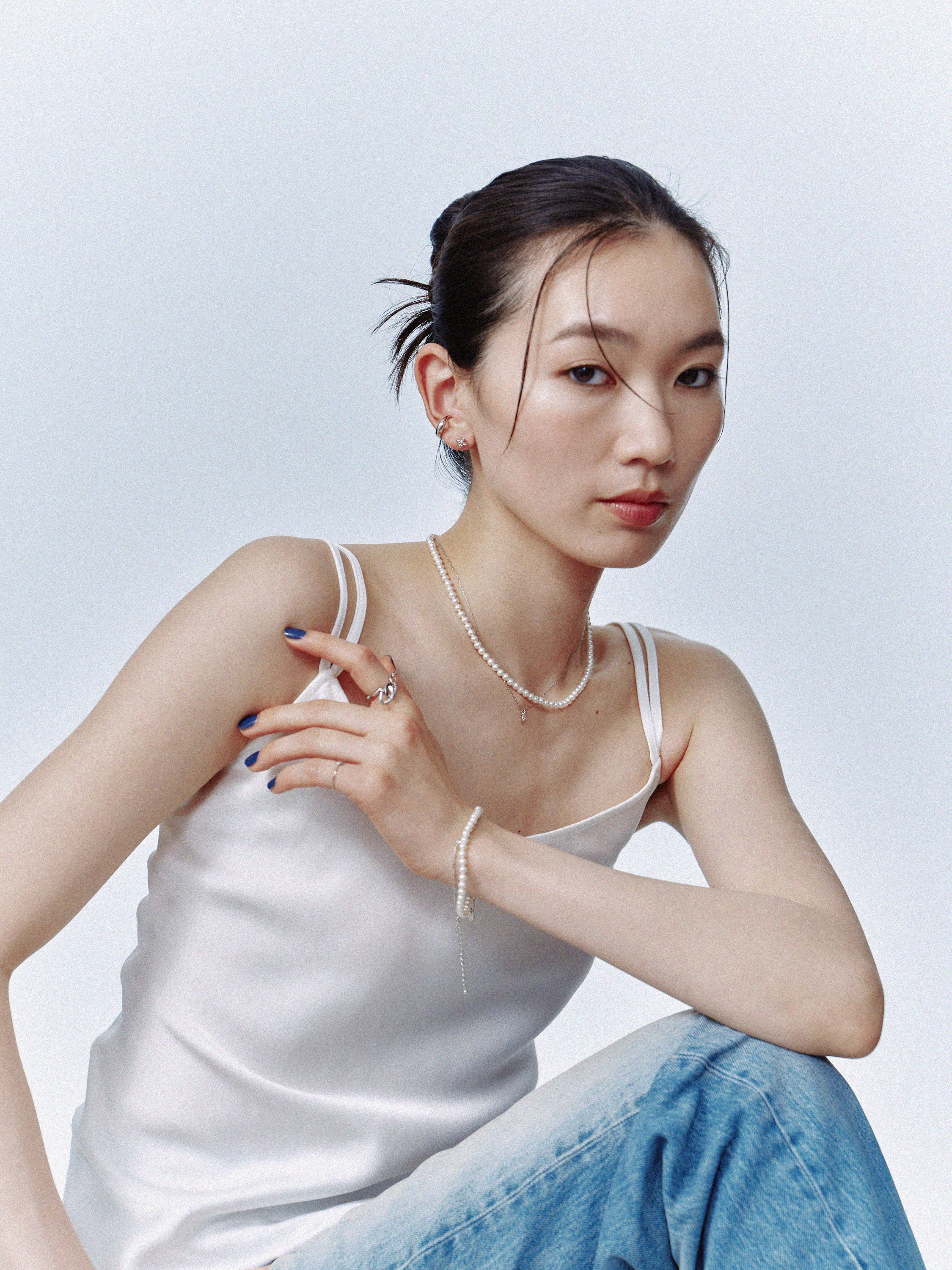 サージカルステンレス316L クラフトフラワーピアス