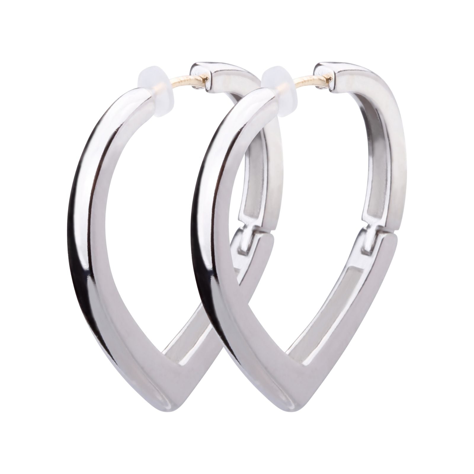 K18post  シールドフープピアス