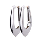 K18post   シェイプフープピアス