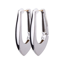 K18post   シェイプフープピアス