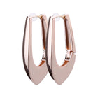 K18post   シェイプフープピアス