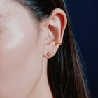 Pt900post スパークルピアス