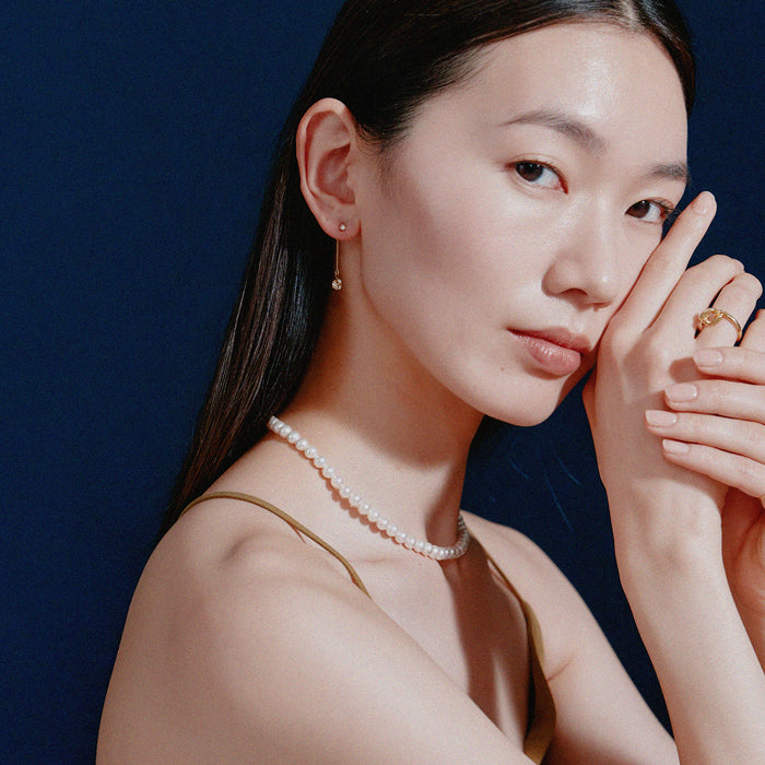 ロンデルボールバックキャッチピアス