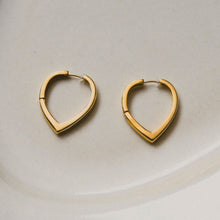 K18post  シールドフープピアス