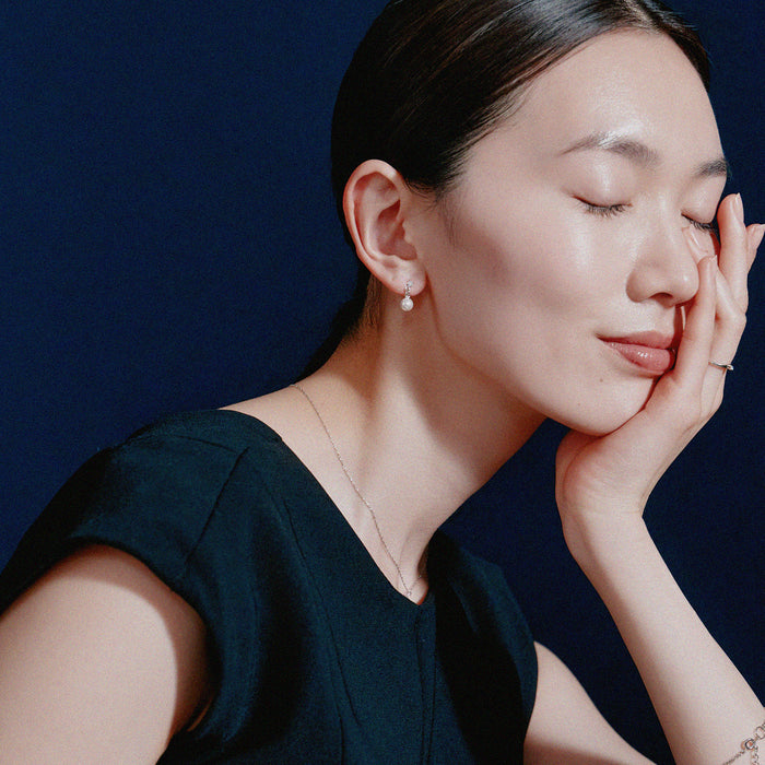 パール＆ビジューピアス