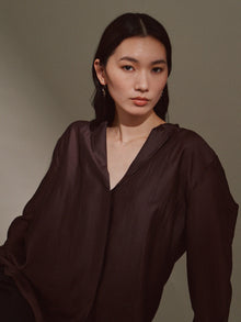 テクスチャーアシンメトリーピアス