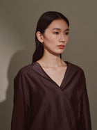 クリスタルフックピアス