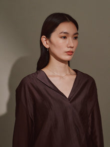 クリスタルフックピアス