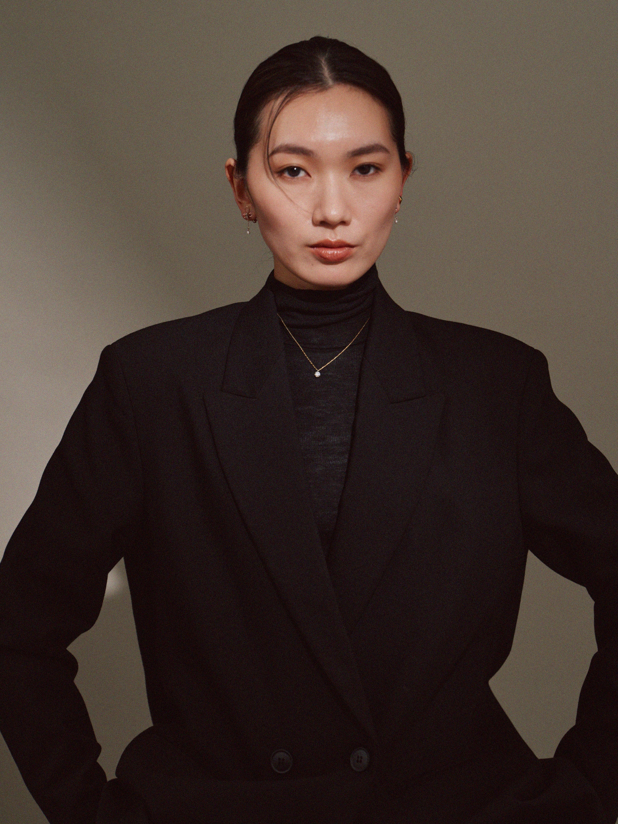 フラワーライクイヤリング