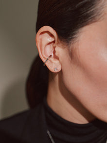 キュービック＆クリスタルピアス