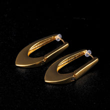 K18post   シェイプフープピアス