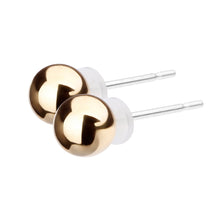 Pt900post シンプルボールピアス 5サイズ