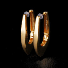 K18post   シェイプフープピアス