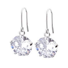 5サイズ×3コーティング キュービックジルコニアフックピアス