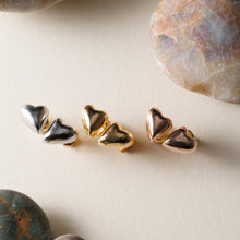 K18post クラフトハートピアス