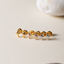 K18post クラフトクロスピアス