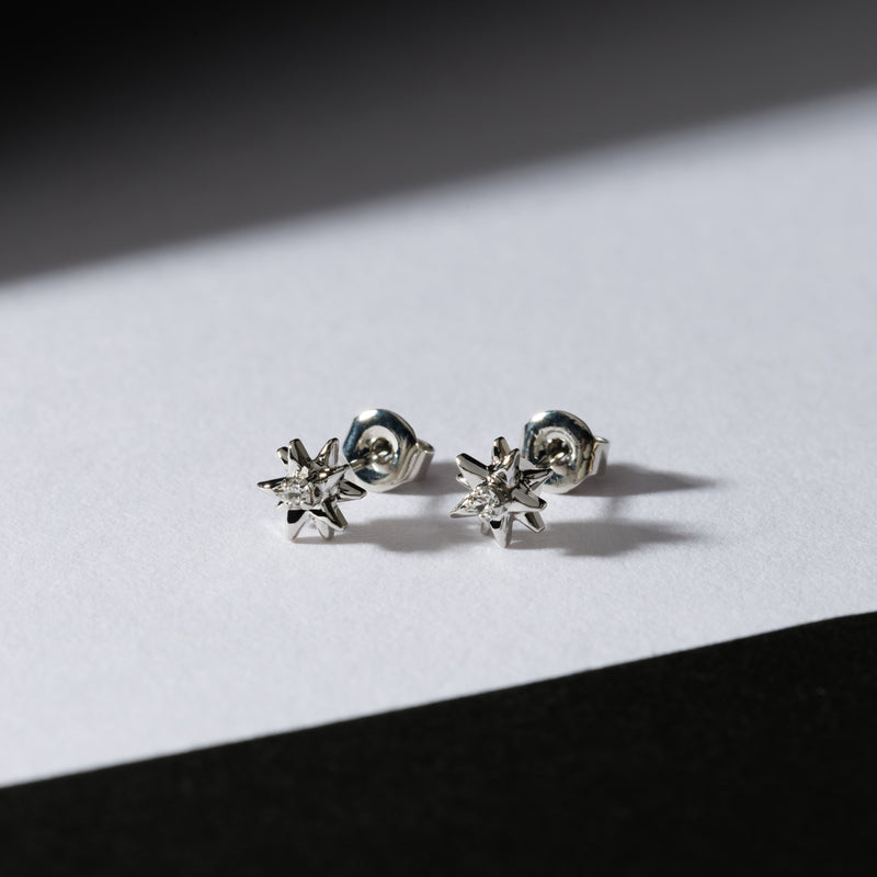 Pt900post スパークルピアス