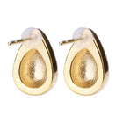 K18post クラフトドロップピアス