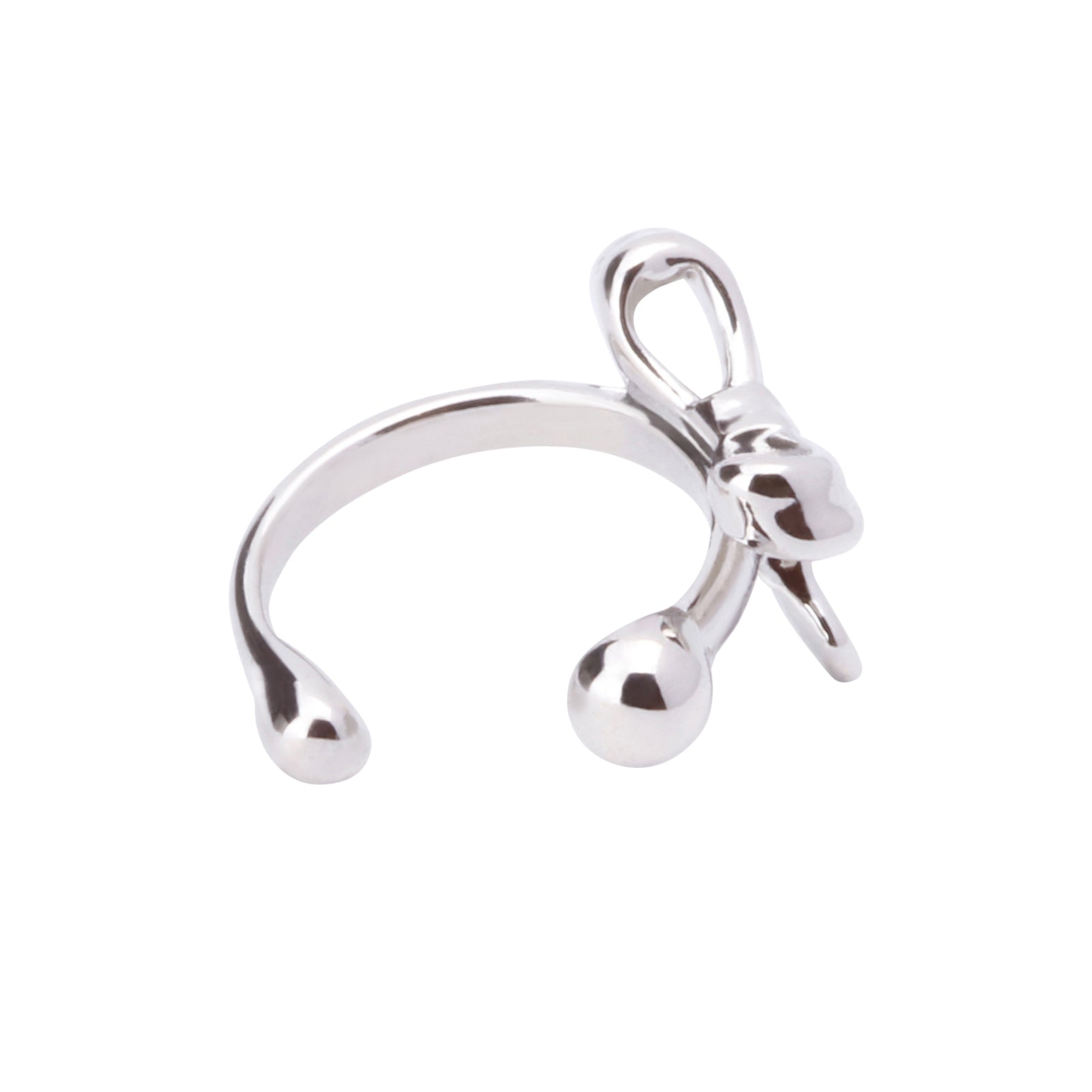 メタルリボン イヤーカフ