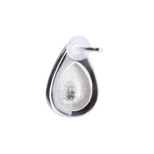 Pt900post クラフトドロップピアス