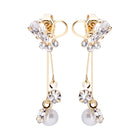 Preciosa Crystal フルールノットビジューピアス
