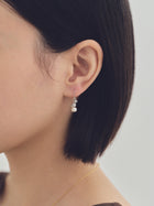 パール＆ビジューフックピアス