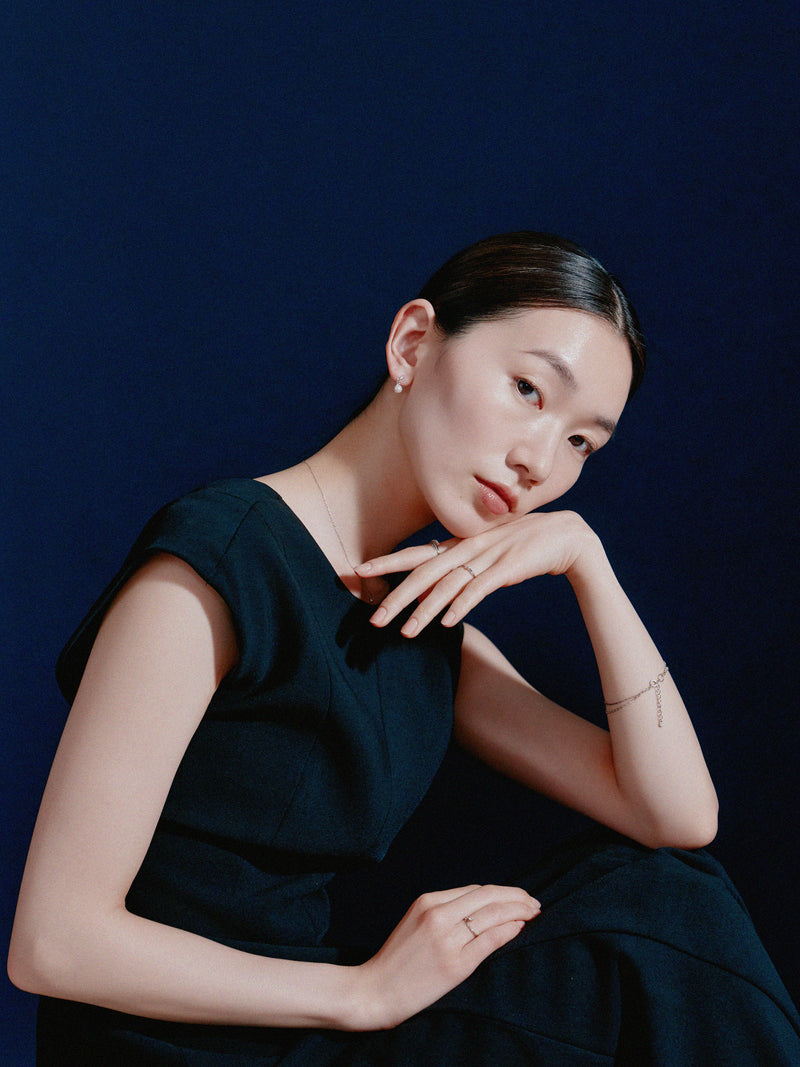 パール＆ビジューピアス