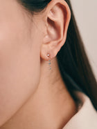 クアドラプルビジューピアス