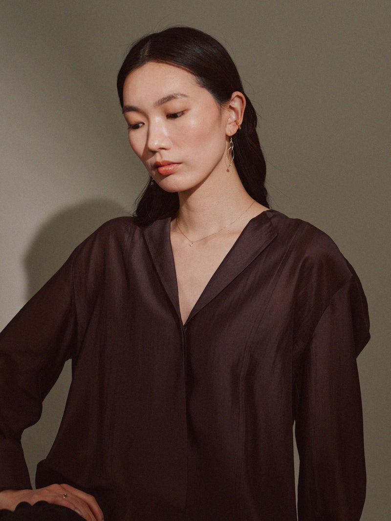 リーフ＆ロンデルボールピアス