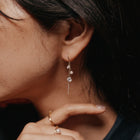 キュービックチェーンピアス