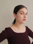 Pt900post キュービックピアス 4サイズ