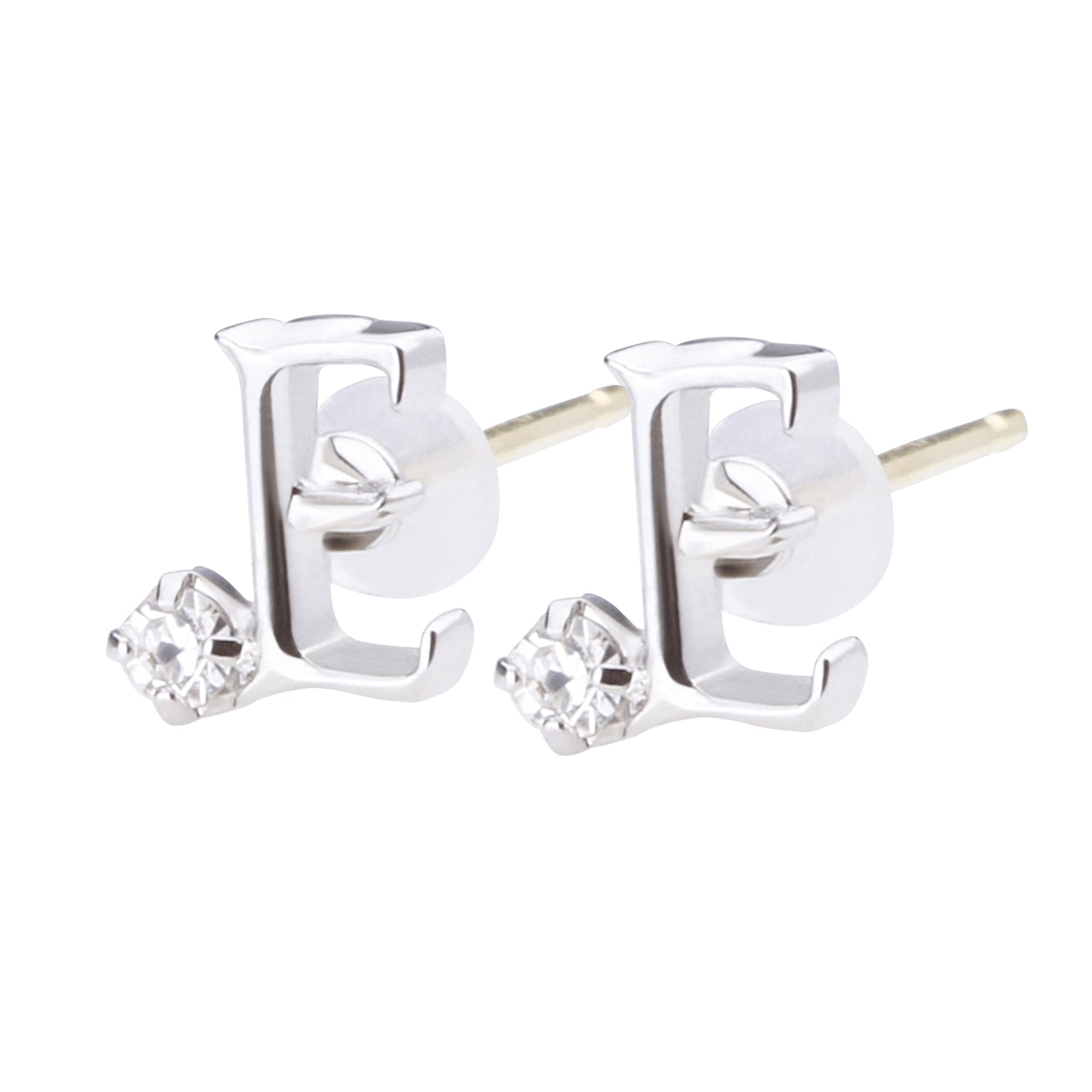 K18post イニシャルピアス