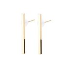 K18post スティックピアス 4デザイン×3カラー