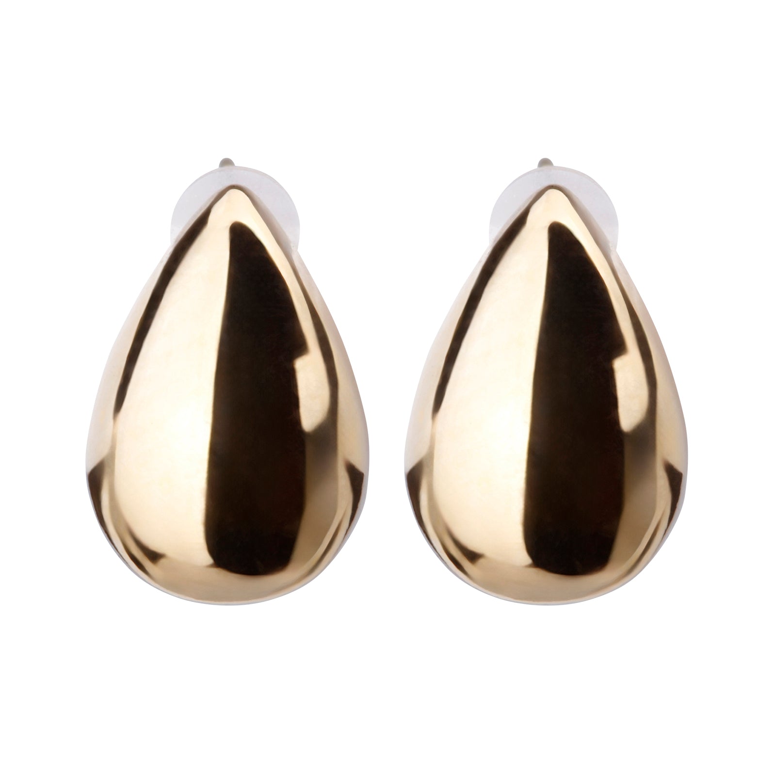 K18post クラフトドロップピアス