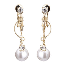 セミサークルパールイヤリング